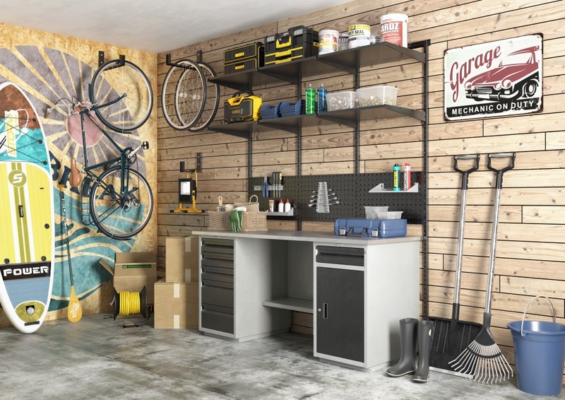 Перфопанель ПРАКТИК Home GP 45х40 белая