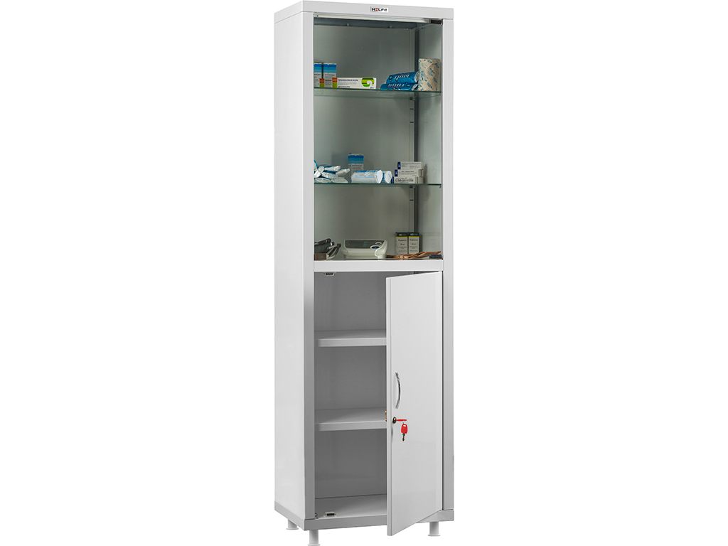 Медицинский шкаф HILFE МД 1 1650/SG