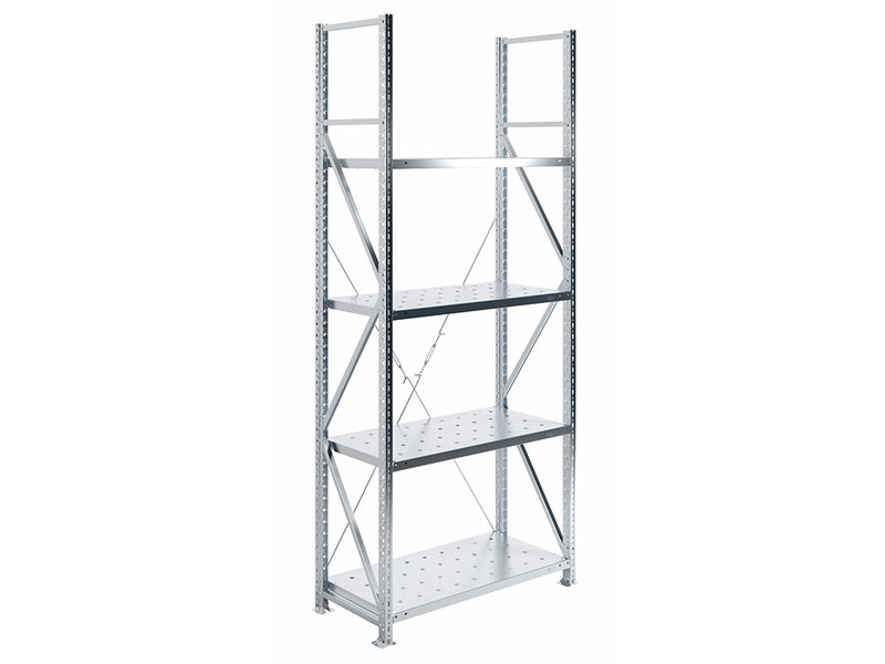 Стеллаж MS U 250/100x50/4